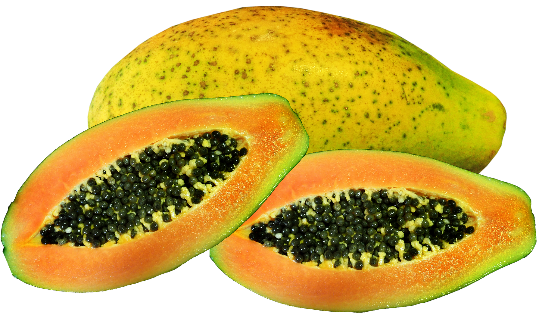 Papaya:  ricca di acqua, vitamine, minerali e aminoacidi
