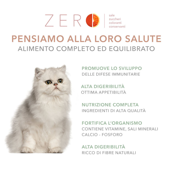Tasty Pet Confezione di Alimento Completo Umido per Gatti - 5115 Sfilacci di Tonno Orata e Mela