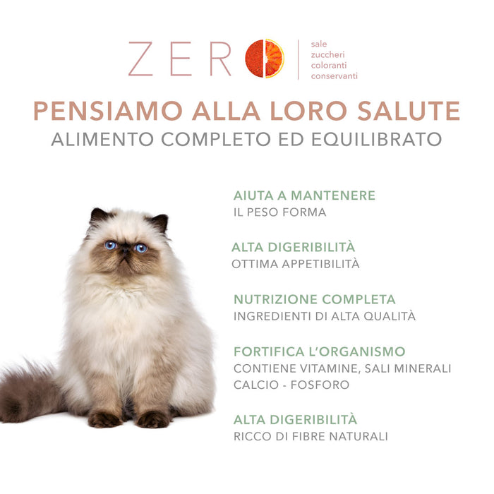Tasty Pet Confezione di Alimento Completo Umido per Gatti - 4011 Pate' Premium Manzo con Mela Carota e Piselli